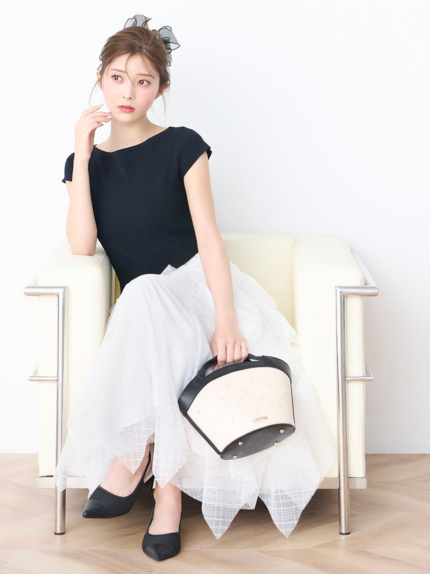 CELFORD / セルフォード ビジューXスタッズシーズナルバッグ 24