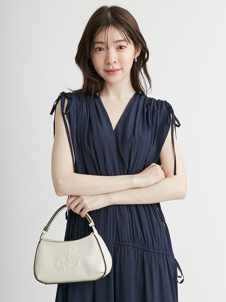 ロゴエンボス2wayワンショルダーバッグ(ハンドバッグ)｜BAGS