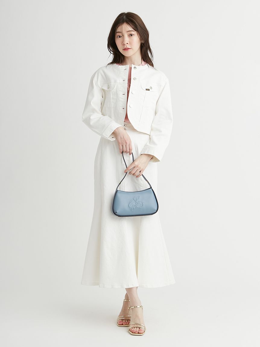 ロゴエンボス2wayワンショルダーバッグ(ハンドバッグ)｜BAGS