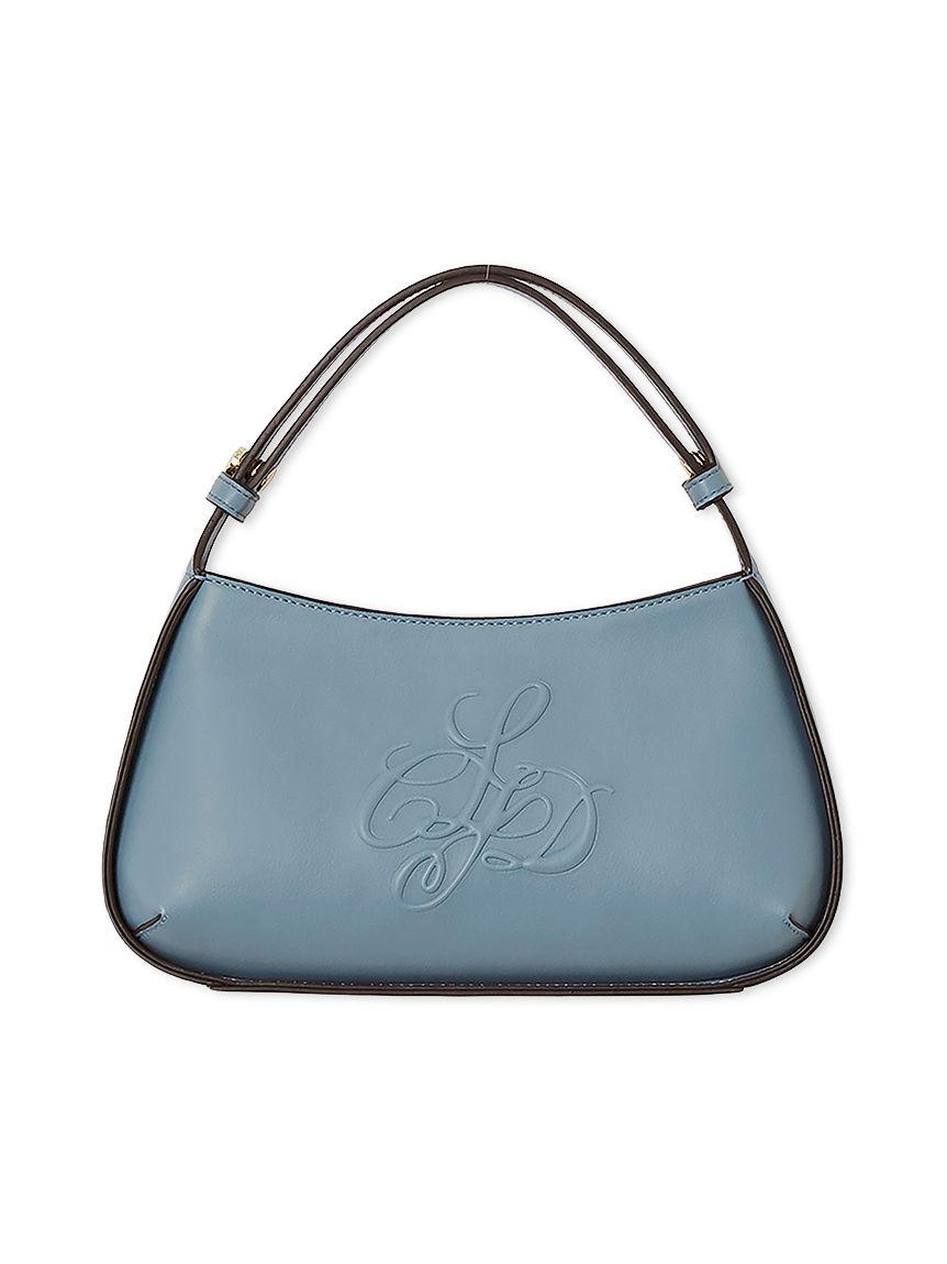 【 】 ★ エンボスロゴ 2way ショルダー ロゴエンボス2wayワンショルダーバッグ(ハンドバッグ)｜BAGS