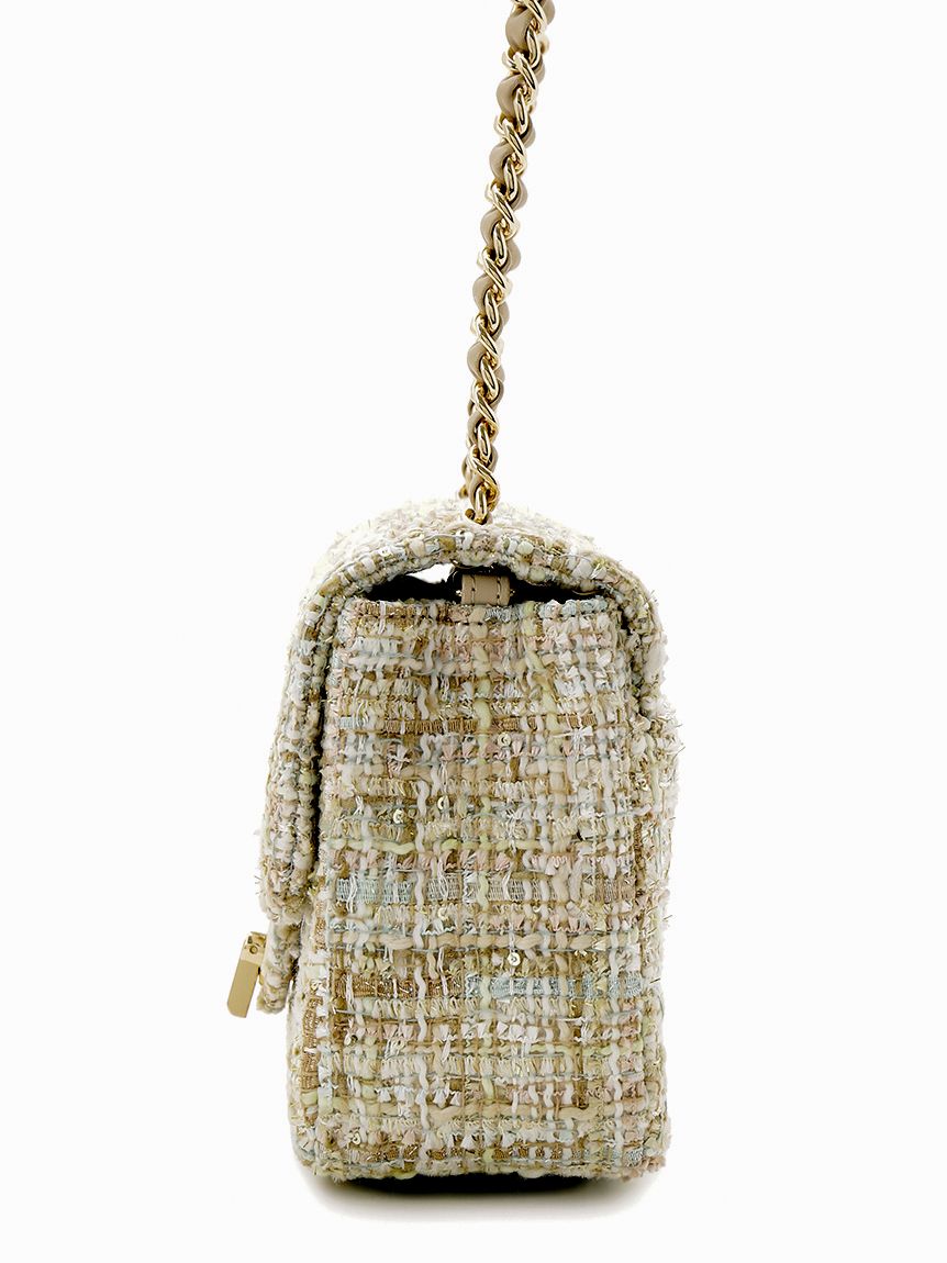 サマーツイードショルダーバッグ(ハンドバッグ)|BAGS(バッグ サマーツイードショルダーバッグ(ハンドバッグ)|BAGS(バッグ