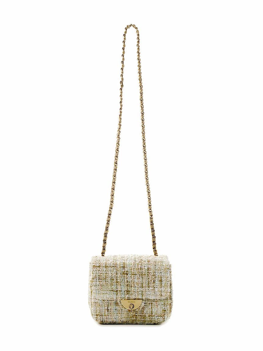 サマーツイードショルダーバッグ(ハンドバッグ)｜BAGS（バッグ
