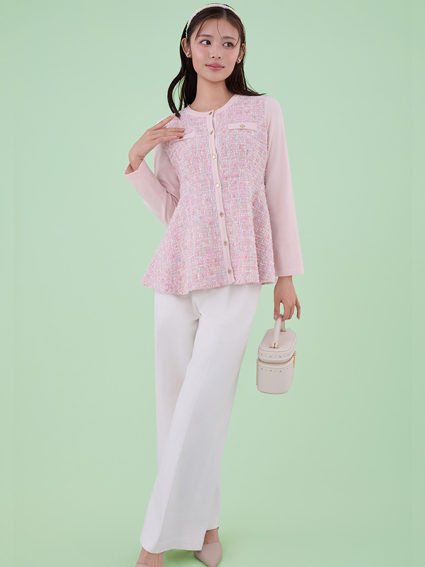 リュタン】ビジュースタッズバニティバッグ(ハンドバッグ)｜BAGS