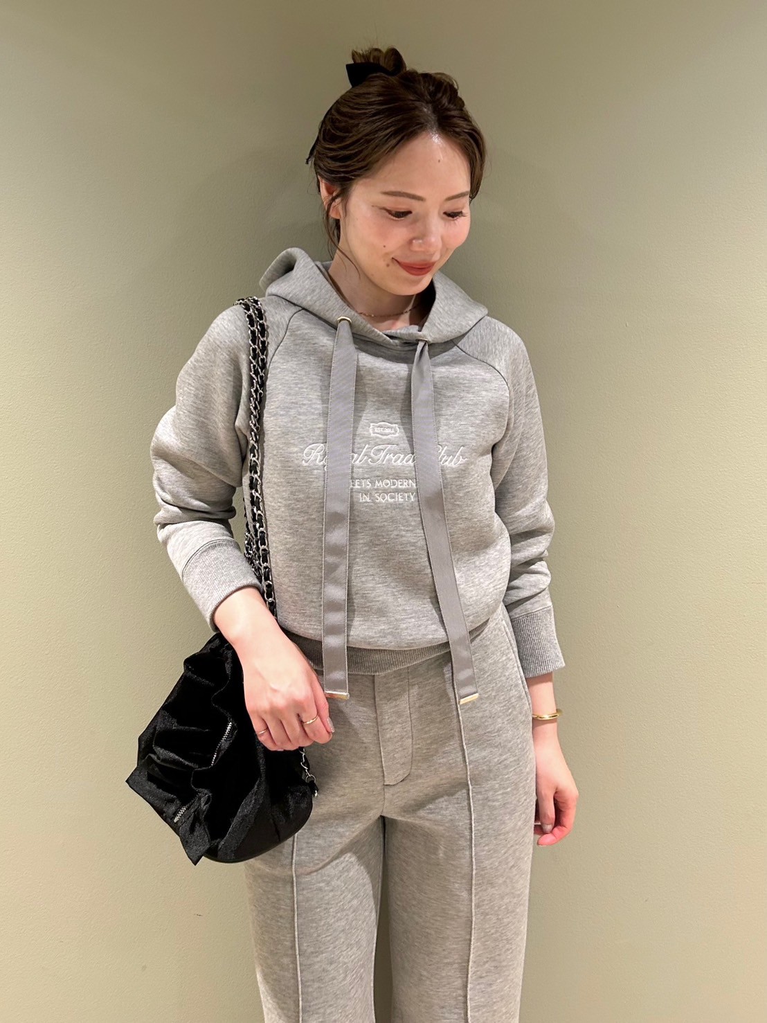 チェーンショルダーフリルサック(ハンドバッグ)｜BAGS（バッグ