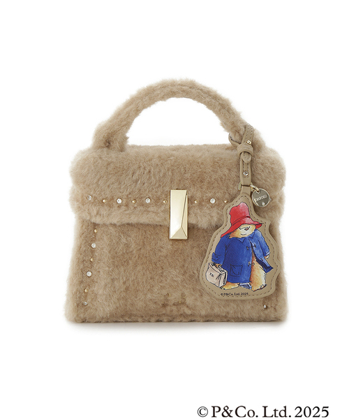 パディントン(TM)×CELFORD セルフォード リュタン ビジュースタッズボアポシェット cwgb255501 レディース バッグ BAG ハンドバッグ ショルダー付き 2025冬 パディントン(TM)×CELFORD】【リュタン】ビジュースタッズボア