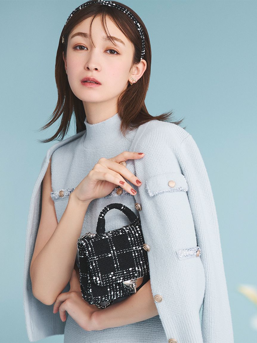 ツイードミニハンドバッグ(ハンドバッグ)｜BAGS（バッグ）｜CELFORD