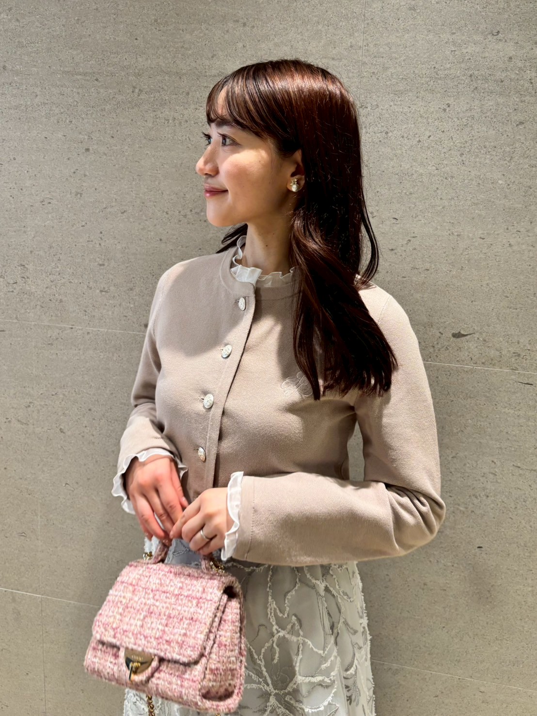 ツイードミニハンドバッグ(ハンドバッグ)｜BAGS（バッグ