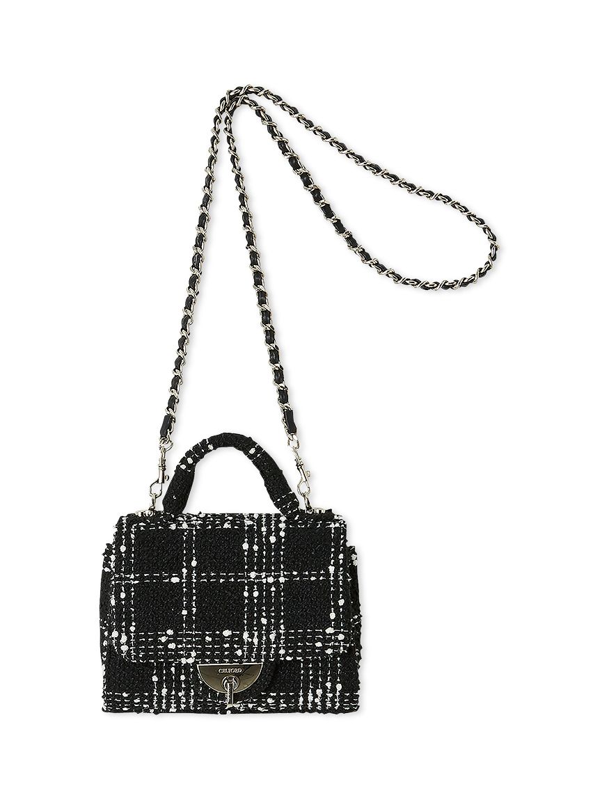 ツイードミニハンドバッグ(ハンドバッグ)｜BAGS（バッグ