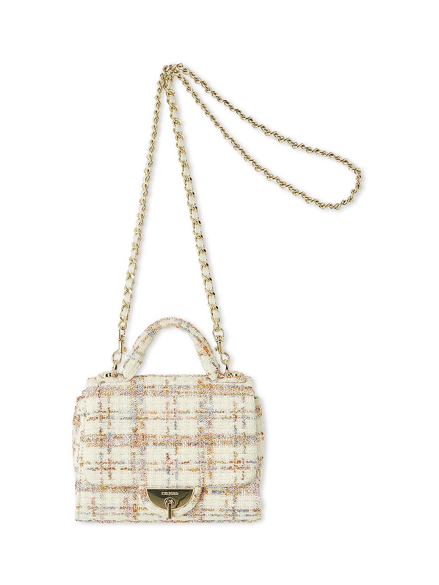 user_0f4c9a15　3点セット ツイードミニハンドバッグ(ハンドバッグ)｜BAGS（バッグ