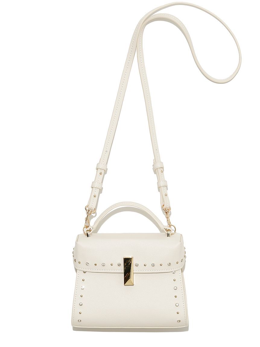 CELFORD ツイードビジュースタッズポシェット ピンク CELFORD (セール30%OFF) / セルフォード ツイードビジュー