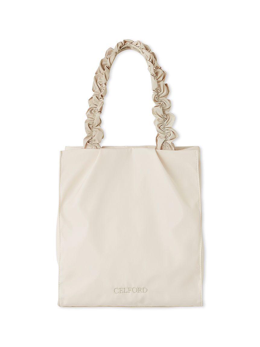 プリュムフリルラメ刺繍トートバッグ（L）(ハンドバッグ)｜BAGS