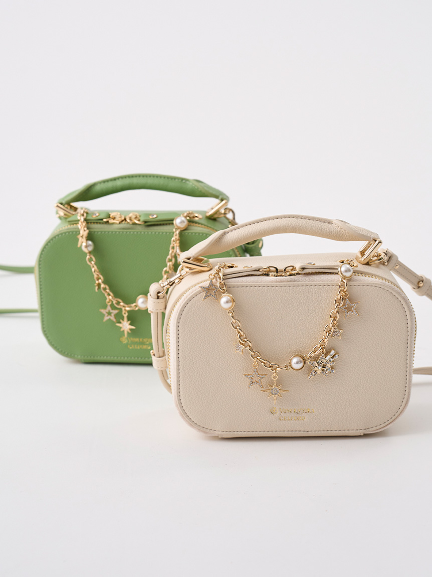 YUMI KATSURA for CELFORD】コボスターリーチャームバッグ