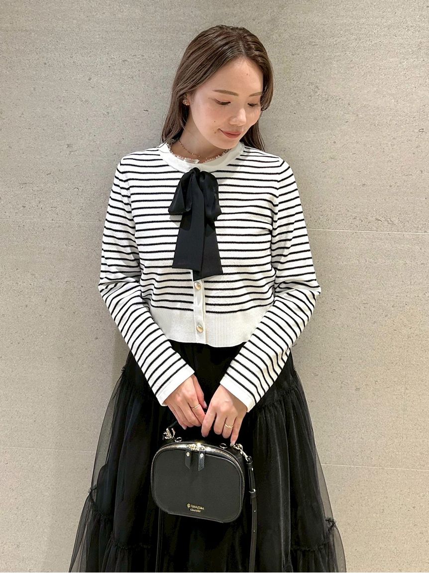 YUMI KATSURA for CELFORD】コボスターリーチャームバッグ(ポシェット