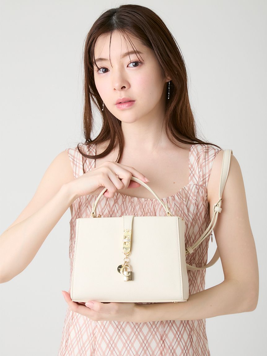 メタルチャームポイントハンドバッグ(ハンドバッグ)｜BAGS（バッグ