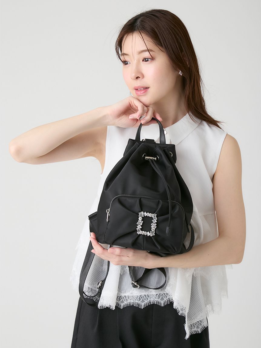 ビジュー付きリボンリュック(リュック)｜BAGS（バッグ）｜CELFORD