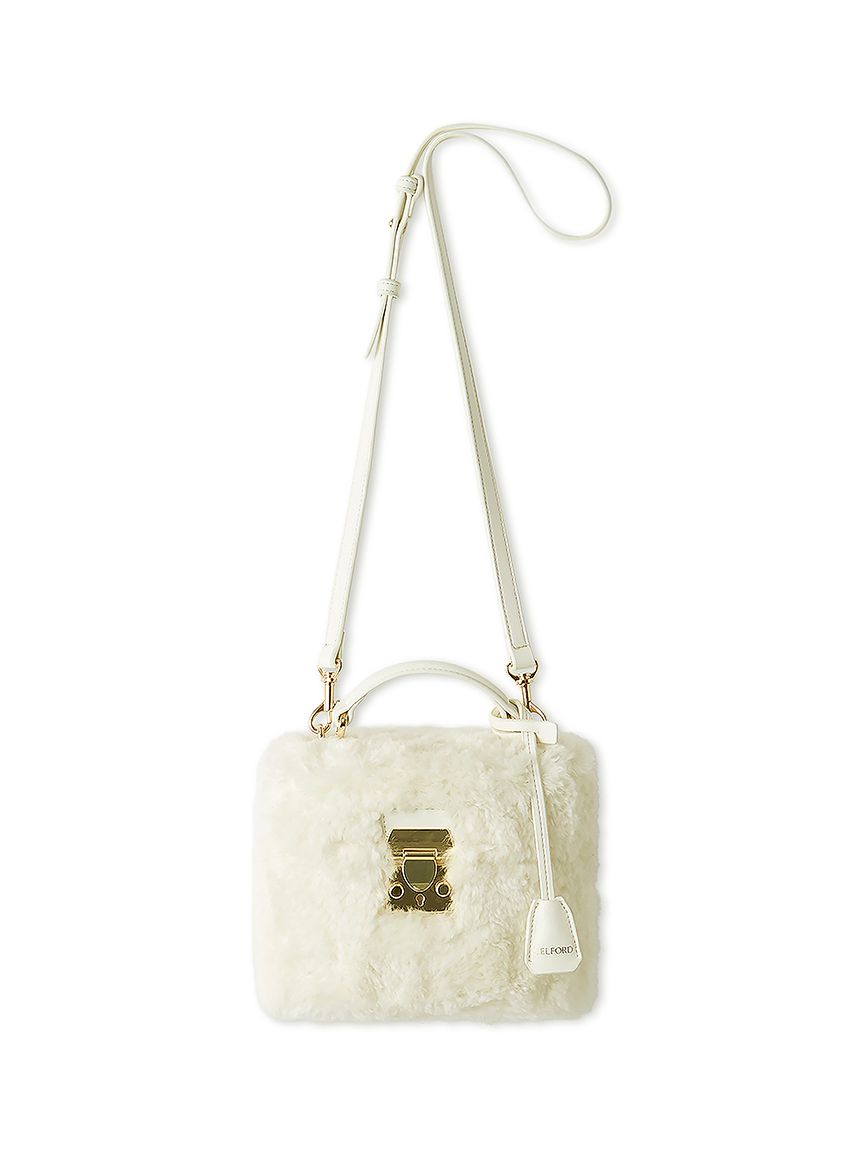フェイクファーミニバニティバッグ(ハンドバッグ)｜BAGS（バッグ