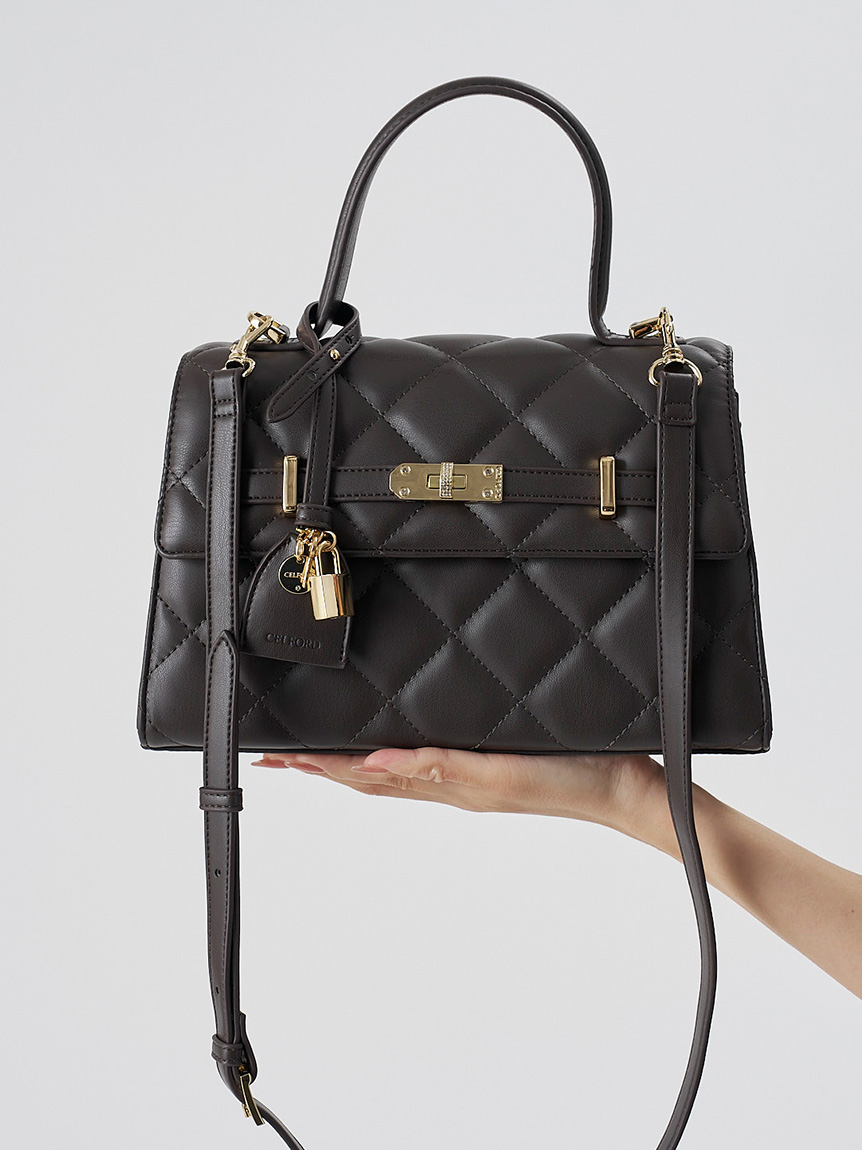 ビジューロックキルティングハンドバッグ(ハンドバッグ)｜BAG｜CELFORD