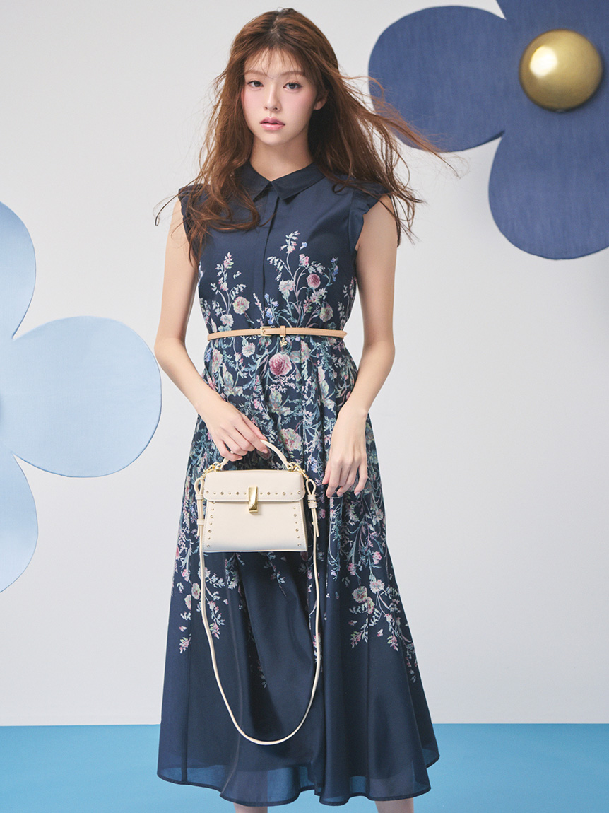リュタン】ビジュースタッズポシェット(ハンドバッグ)｜BAGS（バッグ