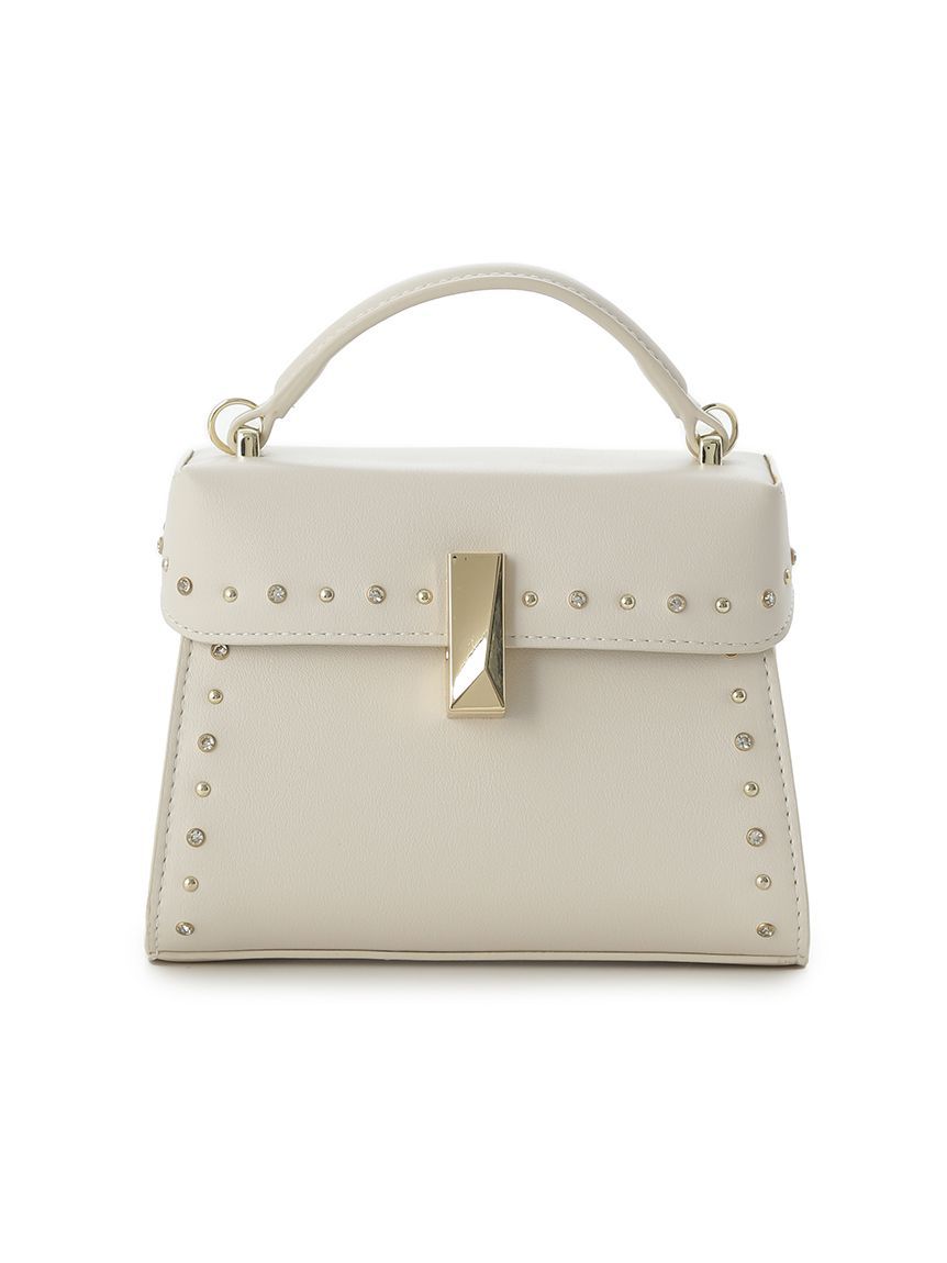 リュタン】ビジュースタッズポシェット(ハンドバッグ)｜BAGS（バッグ