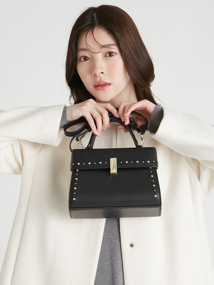 CELFORD ⭐︎リュタン⭐︎ビジュースタッズハンドバッグ GBEG CELFORD｜【リュタン】ビジュースタッズハンドバッグ | Rakuten