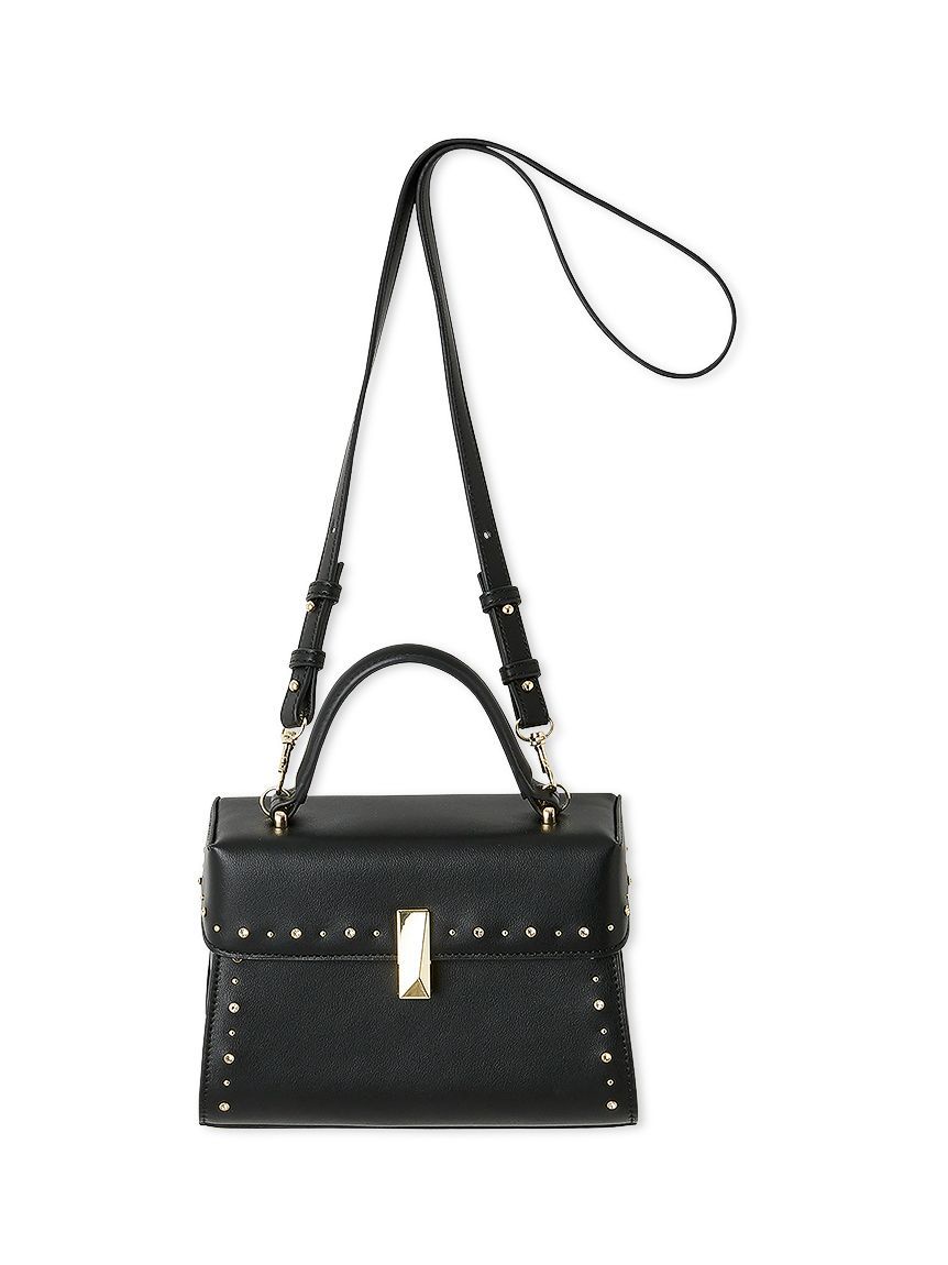 リュタン】ビジュースタッズポシェット（M）(ハンドバッグ)｜BAGS