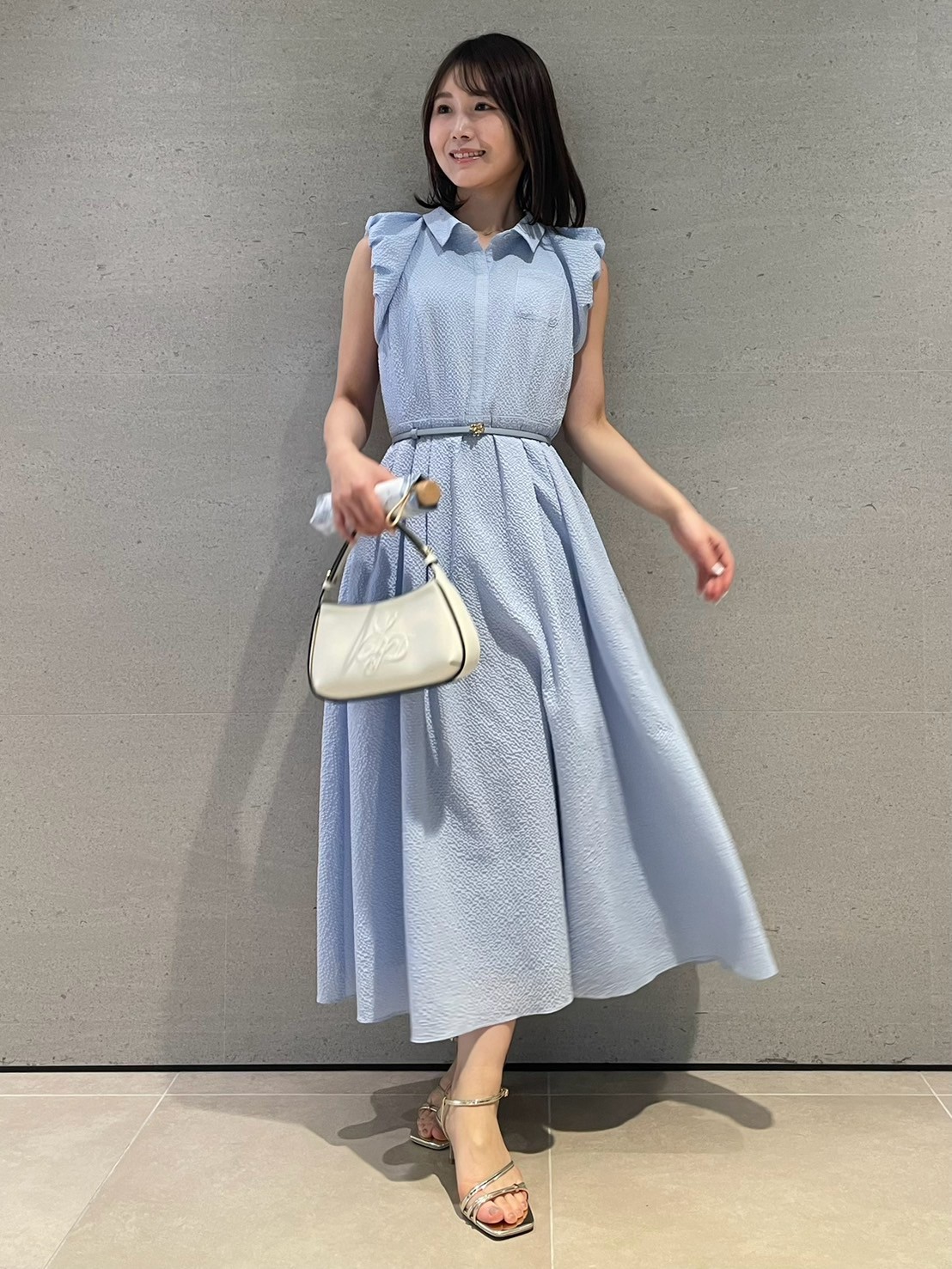カリグラフィーロゴバックルナローベルト(ベルト)｜FASHION