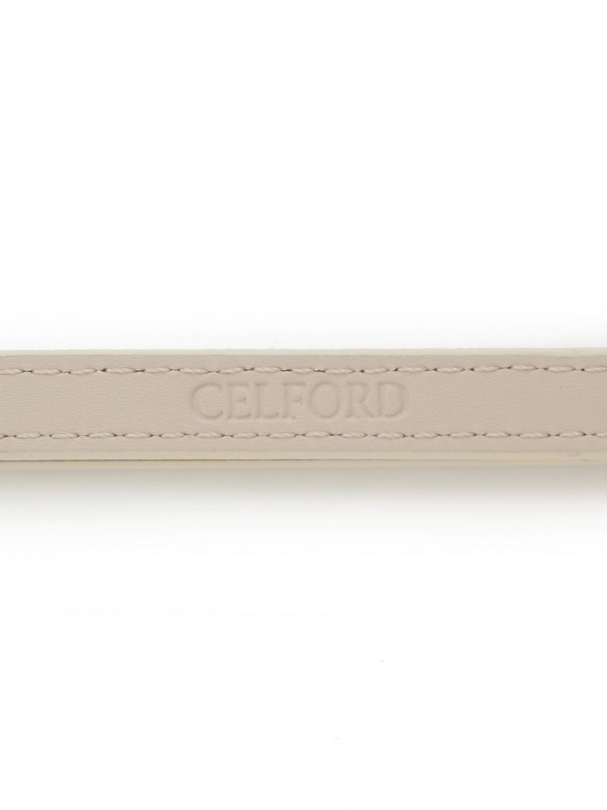 ロゴ刻印入りスリムスライドベルト(ベルト)｜FASHION GOODS