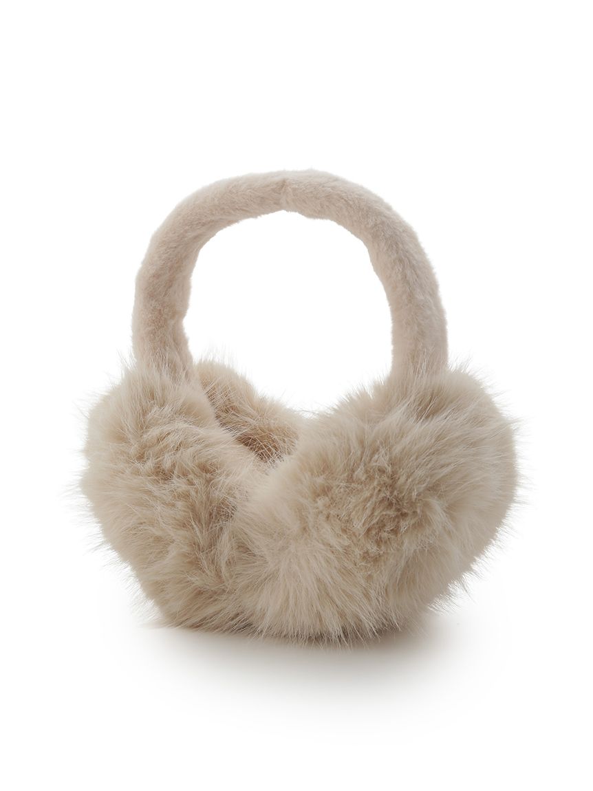 エンジェル 未開封 ファータイプ ビジュー付きフェイクファーイヤマフ(FASHION GOODS