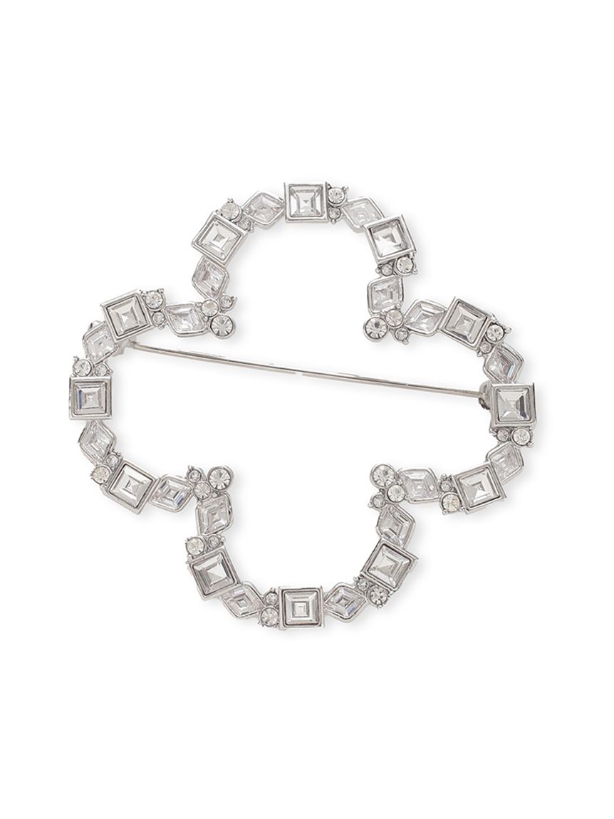 フラワーモチーフビジューブローチ(ブローチ)｜ACCESSORIES