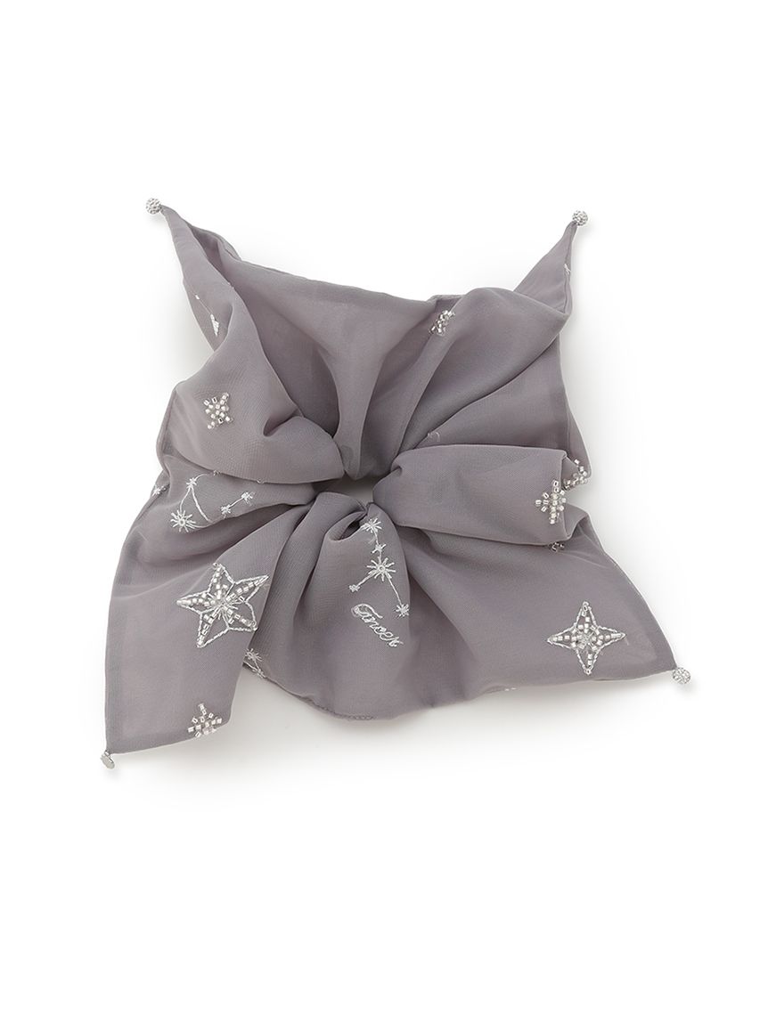 YUMI KATSURA for CELFORD】コラボスターリーチュール刺繍シュシュ