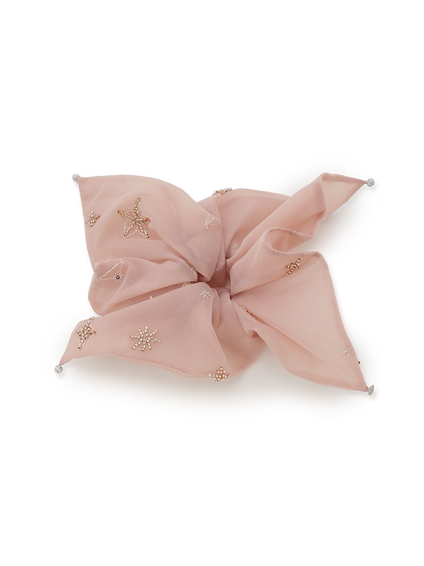 YUMI KATSURA for CELFORD】コラボスターリーチュール刺繍シュシュ