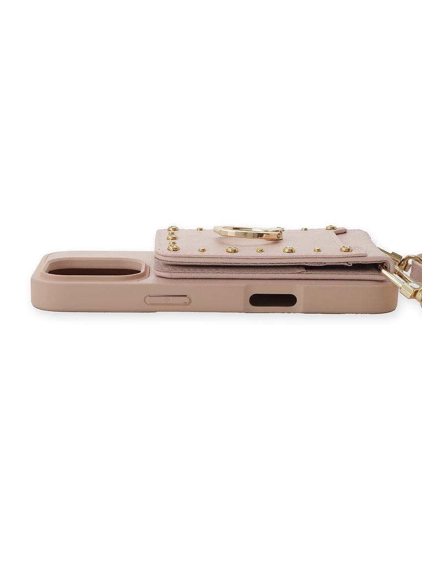 リュタン】ビジュースタッズスマホケース(FASHION GOODS（ファッション