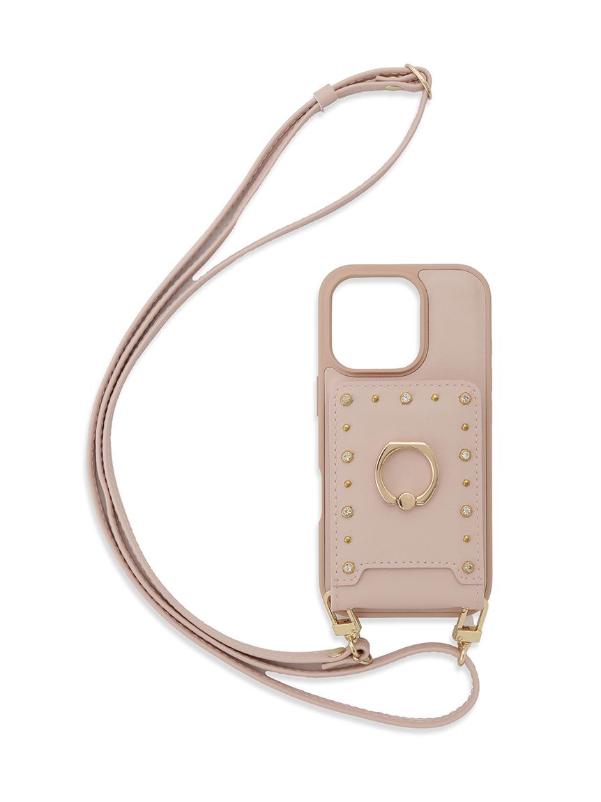 リュタン】ビジュースタッズスマホケース(FASHION GOODS（ファッション