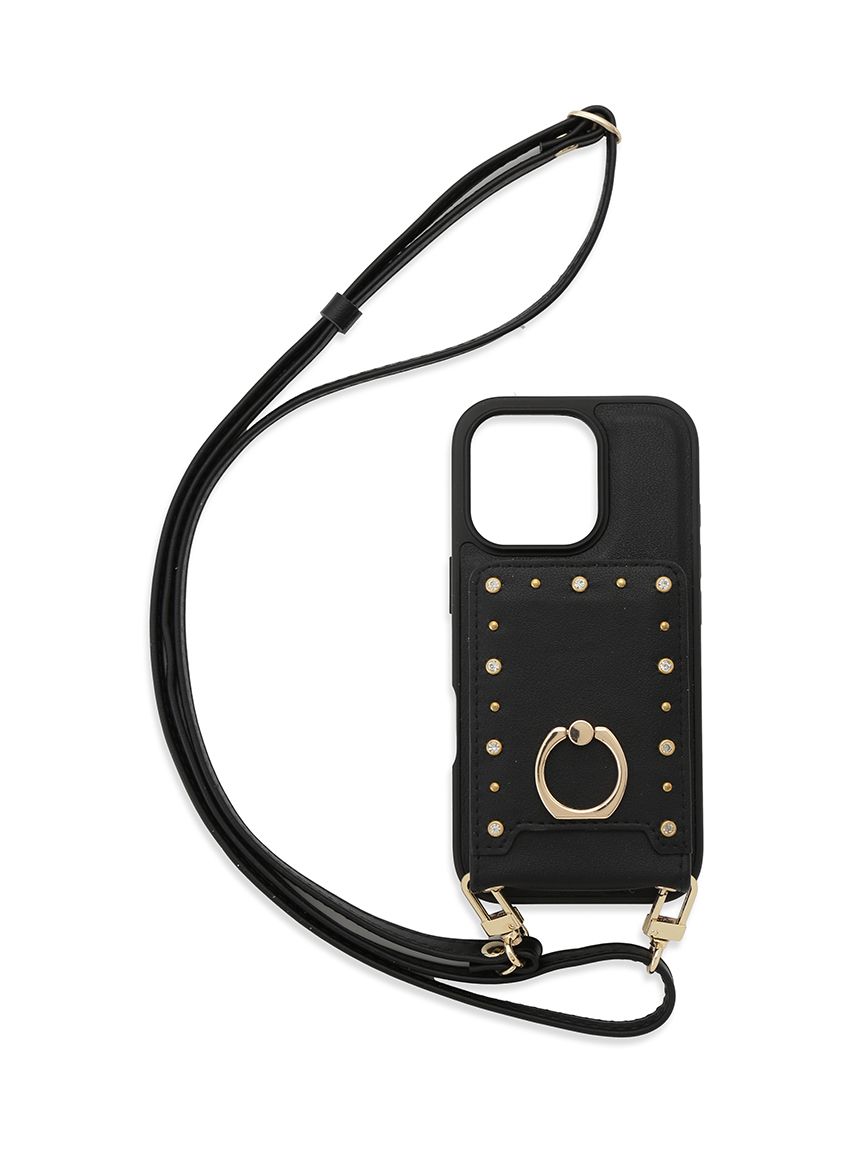 リュタン】ビジュースタッズスマホケース(FASHION GOODS（ファッション