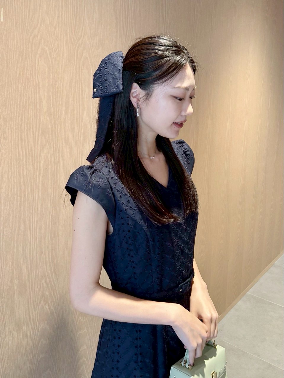 エンブロイダリーリボンシュシュ(ヘアアクセサリー)｜ACCESSORIES