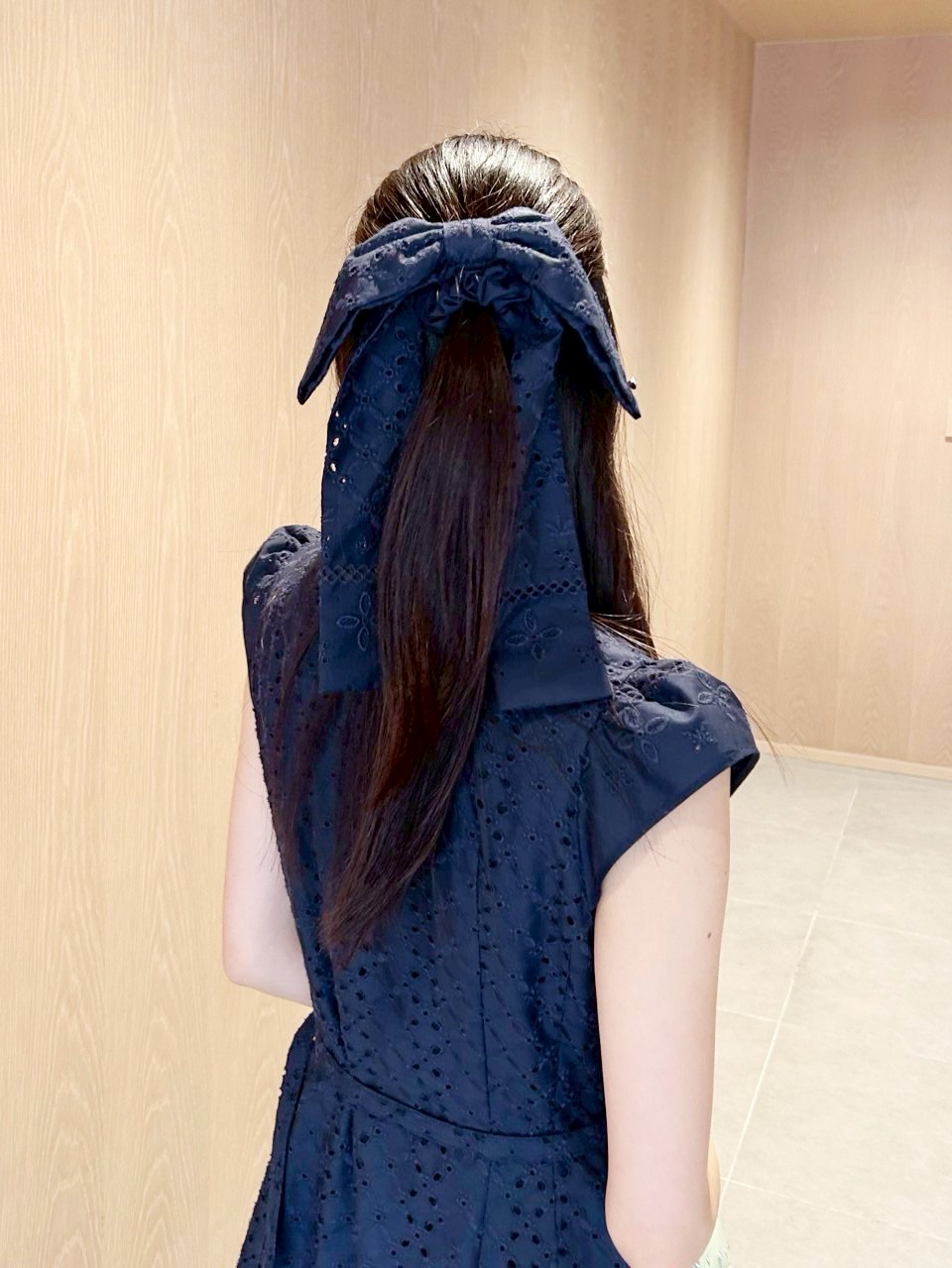 エンブロイダリーリボンシュシュ(ヘアアクセサリー)｜ACCESSORIES