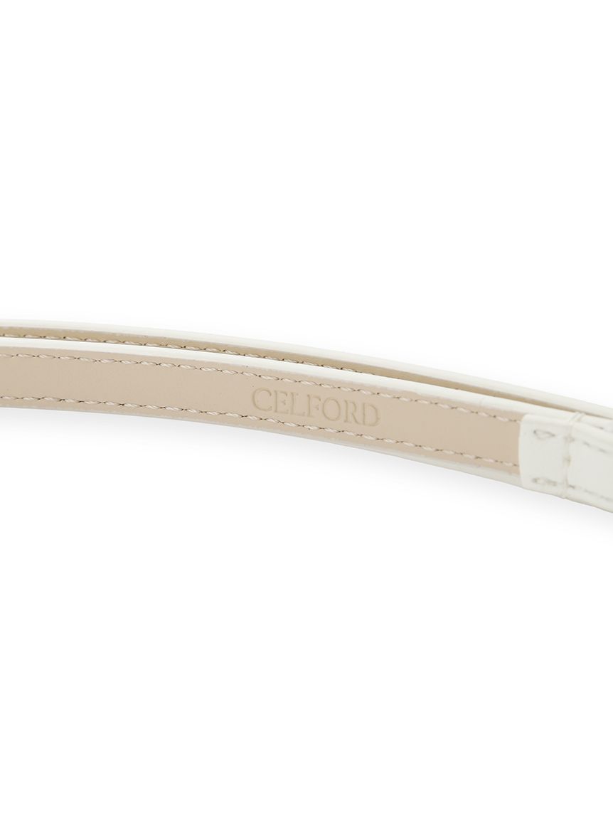 チャーム付きロゴバックルスライドベルト(ベルト)｜FASHION GOODS