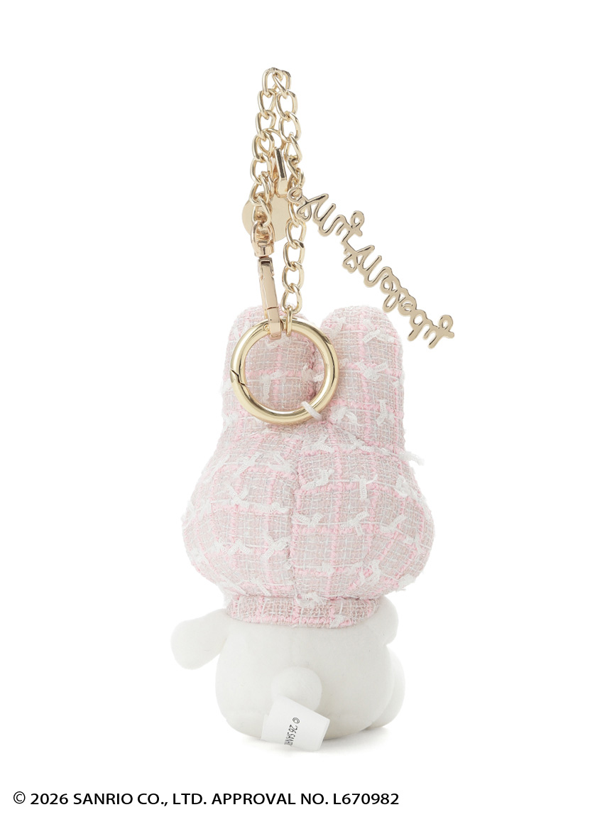 マイメロディ】ツイードずきんぬいぐるみチャーム(FASHION GOODS