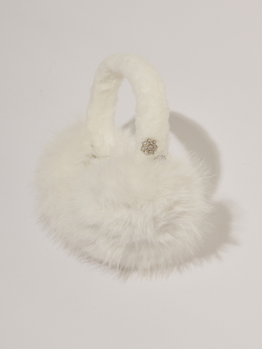 ビジュー付きフェイクファーイヤマフ(その他帽子)｜HAT｜CELFORD（セル