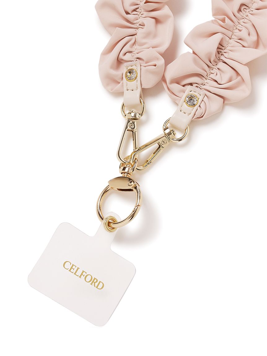 プリュメル】フリルスマホショルダーストラップ(FASHION GOODS
