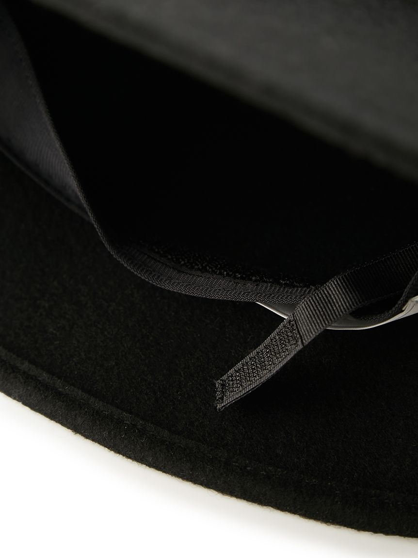 ロゴ付きウールバケットハット(帽子)｜FASHION GOODS（ファッション
