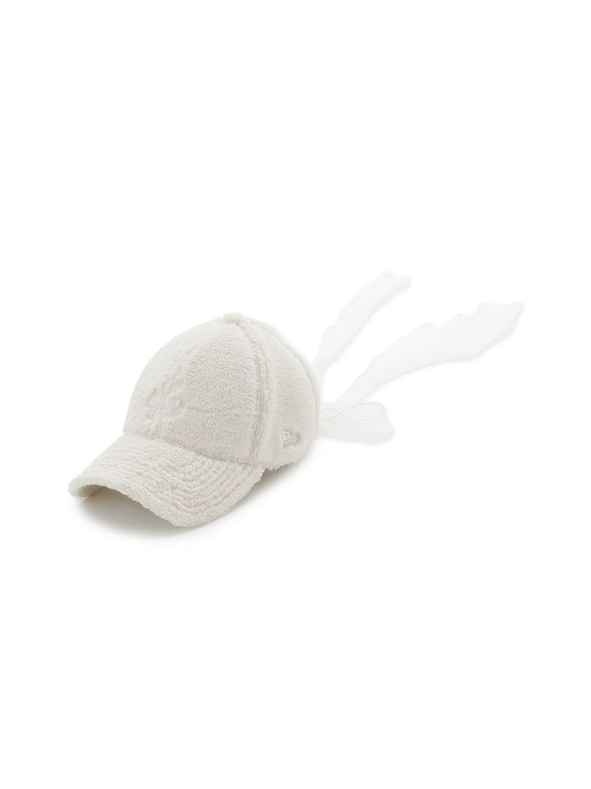 CELFORD|NEWERA】コラボシアーリボン付きボアキャップ(キャップ)｜HAT