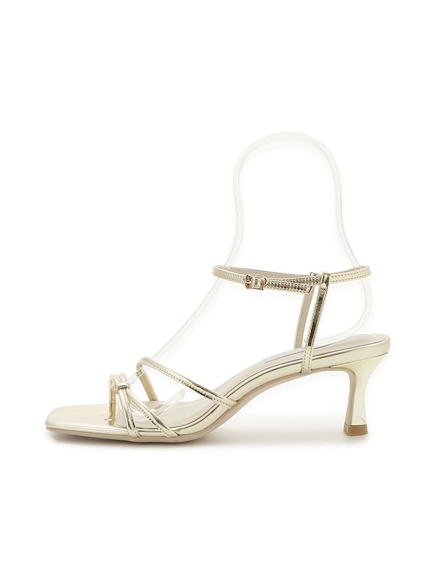 CELFORD セルフォード　サンダル　38 シルバー ナローサンダル(サンダル・ミュール)｜SHOES（シューズ