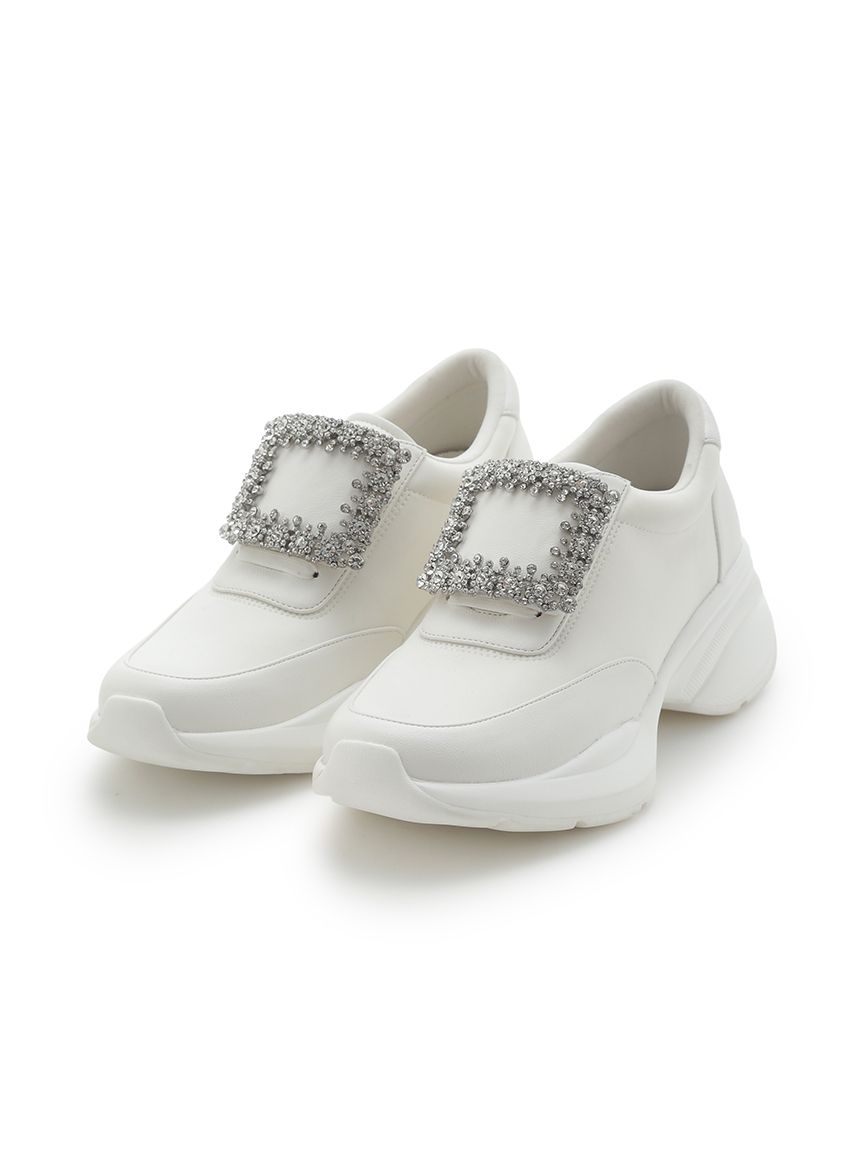 ビジュー付きインソールスニーカー(スニーカー)｜SHOES