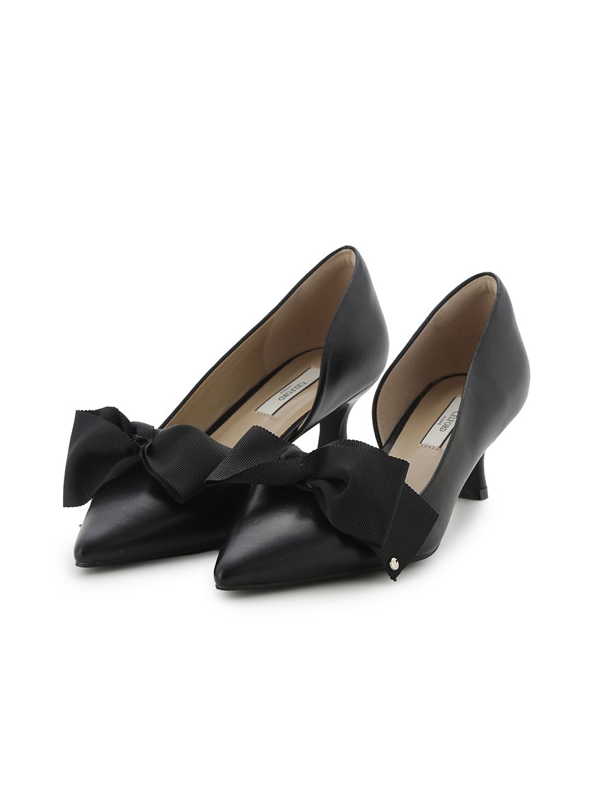 リボンクリップ付きパンプス(パンプス)｜SHOES（シューズ