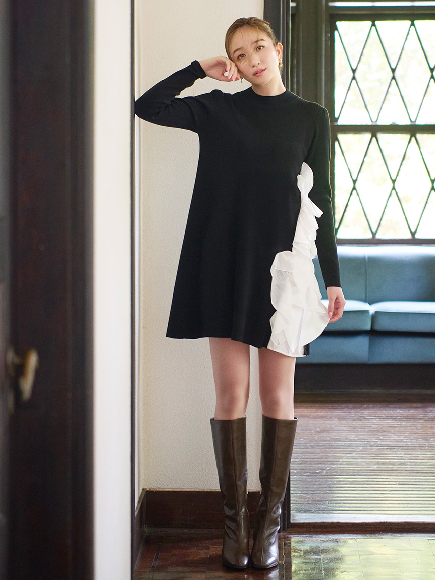 ロゴメタル付きロングブーツ(ブーツ)｜SHOES（シューズ）｜CELFORD