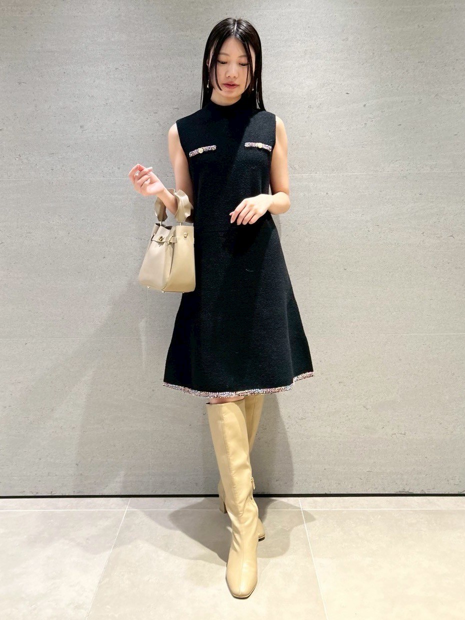 セルフォードロングブーツ ロゴメタル付きロングブーツ(ブーツ)｜SHOES（シューズ）｜CELFORD