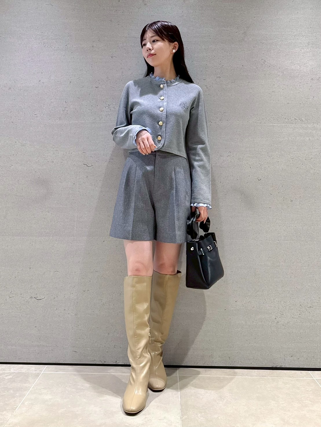 ロゴメタル付きロングブーツ(ブーツ)｜SHOES（シューズ）｜CELFORD