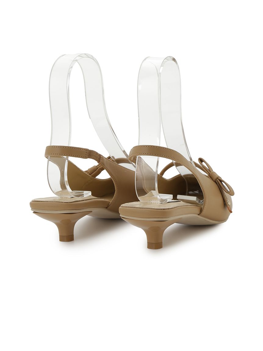 リボンディテールバックストラップミュール(サンダル・ミュール