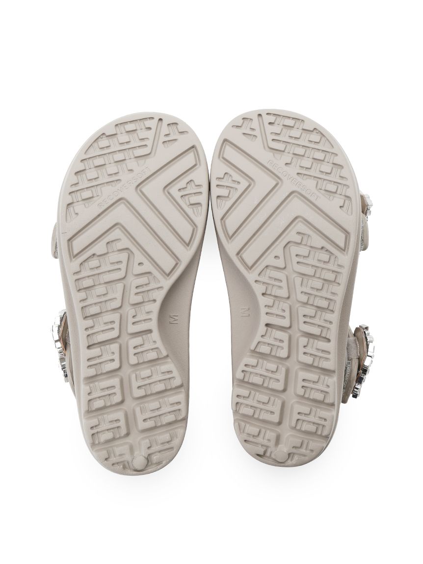 【TELIC｜CELFORD】コラボビジューリカバリーサンダル　セルフォード CELFORD (セルフォード)【TELIC】コラボビジューリカバリーサンダル 26